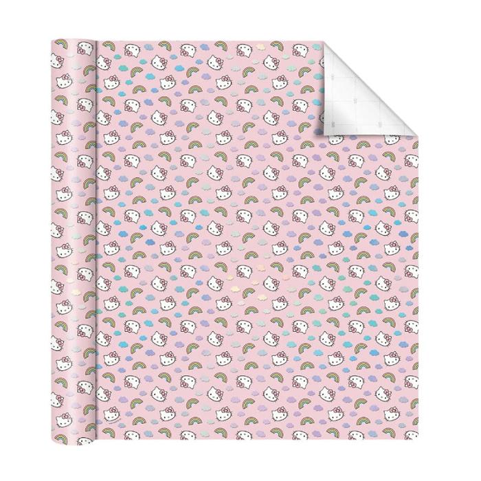 Hello Kitty Hello Kitty x Studio Oh! Rainbow Skies Gift Wrap Różowe | PL_HK20975