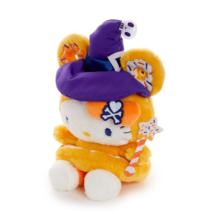 Hello Kitty Hello Kitty x Tokidoki Halloween Bean Doll (Witchy Donut) Żółte Fioletowe | PL_HK78445