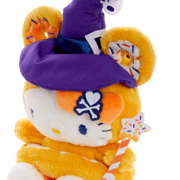 Hello Kitty Hello Kitty x Tokidoki Halloween Bean Doll (Witchy Donut) Żółte Fioletowe | PL_HK78445