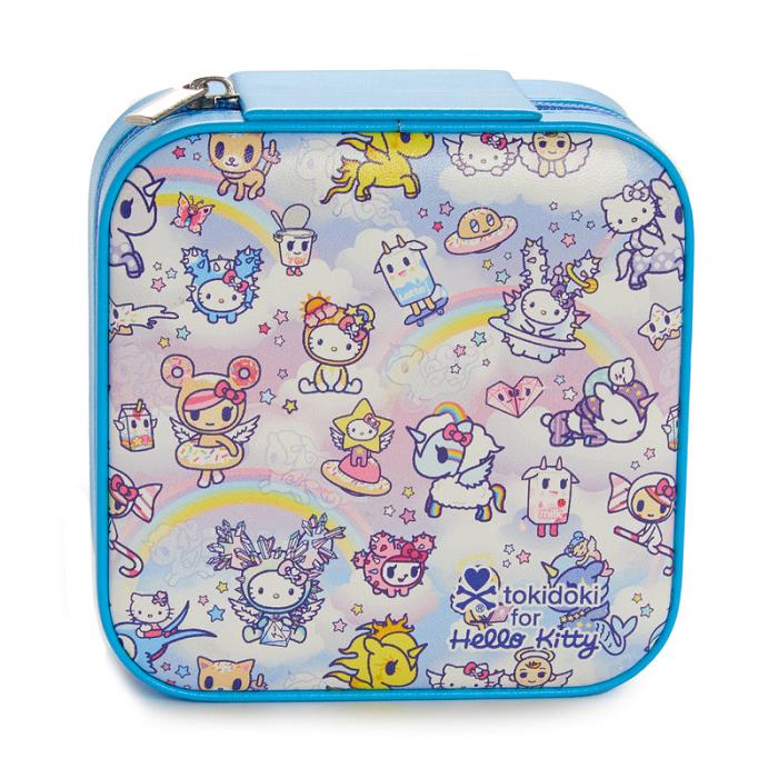 Hello Kitty Hello Kitty x Tokidoki Travel Jewelry Case (Celestial Series) Niebieskie | PL_HK93627