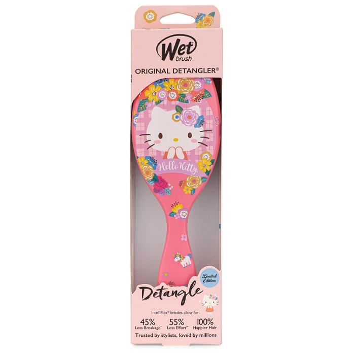 Hello Kitty Hello Kitty x Wet Brush The Original Detangler (Floral) Różowe | PL_HK45302