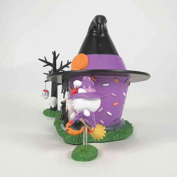 Hello Kitty Hello Kitty's Halloween Witch Tower Figurine Set Fioletowe | PL_HK18426