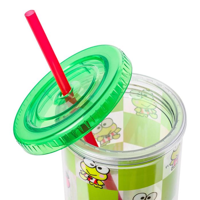 Hello Kitty Keroppi 20oz Apples Travel Tumbler Zielone | PL_HK42145