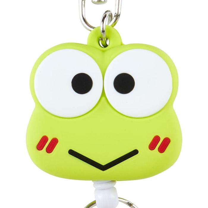 Hello Kitty Keroppi Bestie Face Badge Reel Zielone | PL_HK20309