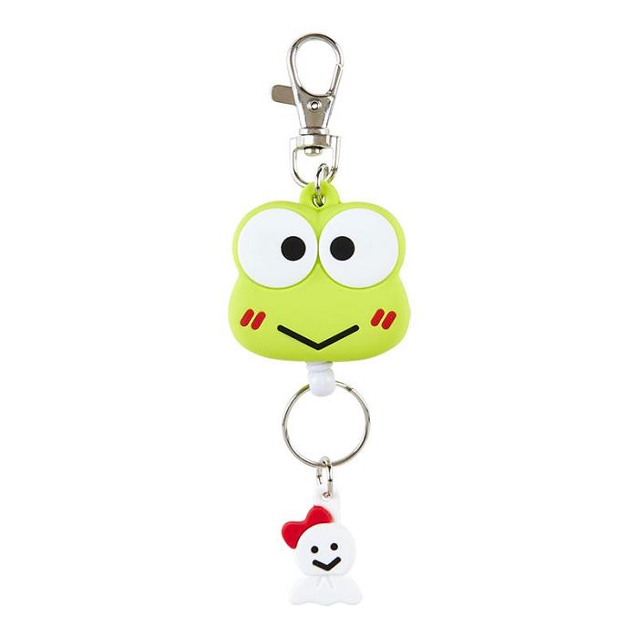 Hello Kitty Keroppi Bestie Face Badge Reel Zielone | PL_HK20309