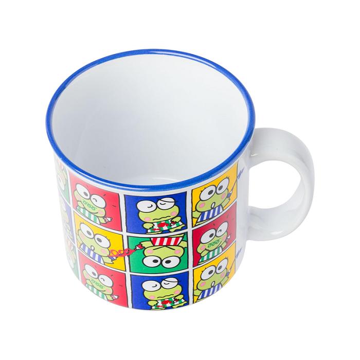 Hello Kitty Keroppi Ceramic Mug (Grid Pose) Kolorowe | PL_HK45415