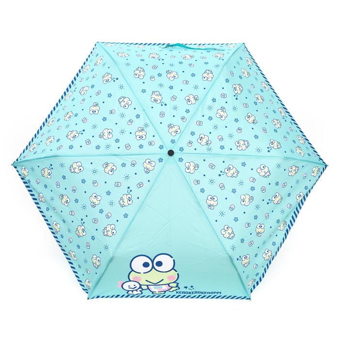 Hello Kitty Keroppi Compact Travel Umbrella (Teru Teru and Me Series) Niebieskie | PL_HK32977