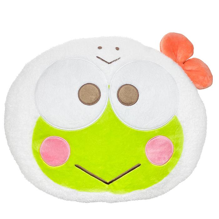 Hello Kitty Keroppi Cozy Pals Face Plush Białe | PL_HK19493