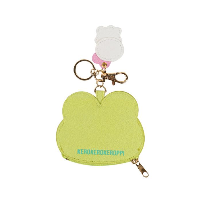 Hello Kitty Keroppi Keychain Coin Purse (Teru Teru and Me Series) Żółte | PL_HK40724