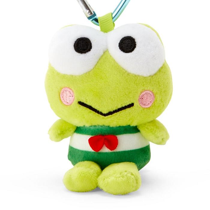 Hello Kitty Keroppi Plush Mascot All My Heart Keychain Zielone | PL_HK74052