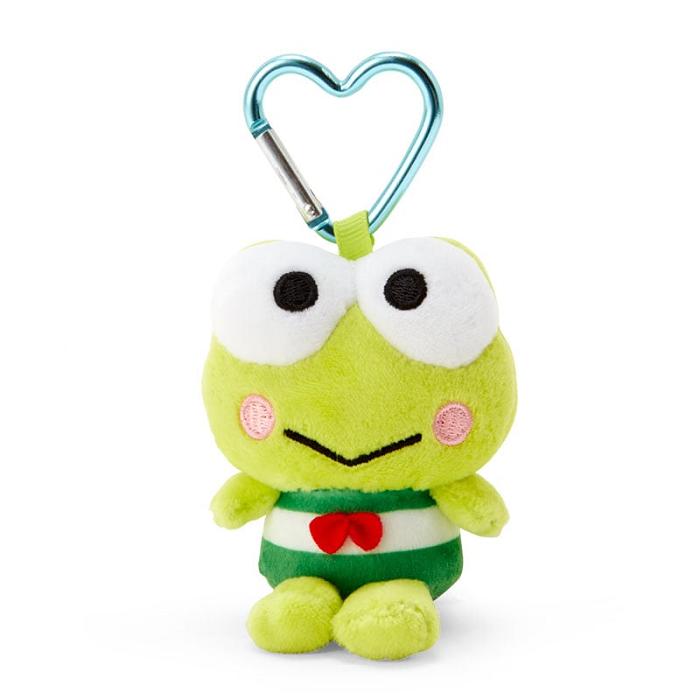 Hello Kitty Keroppi Plush Mascot All My Heart Keychain Zielone | PL_HK74052