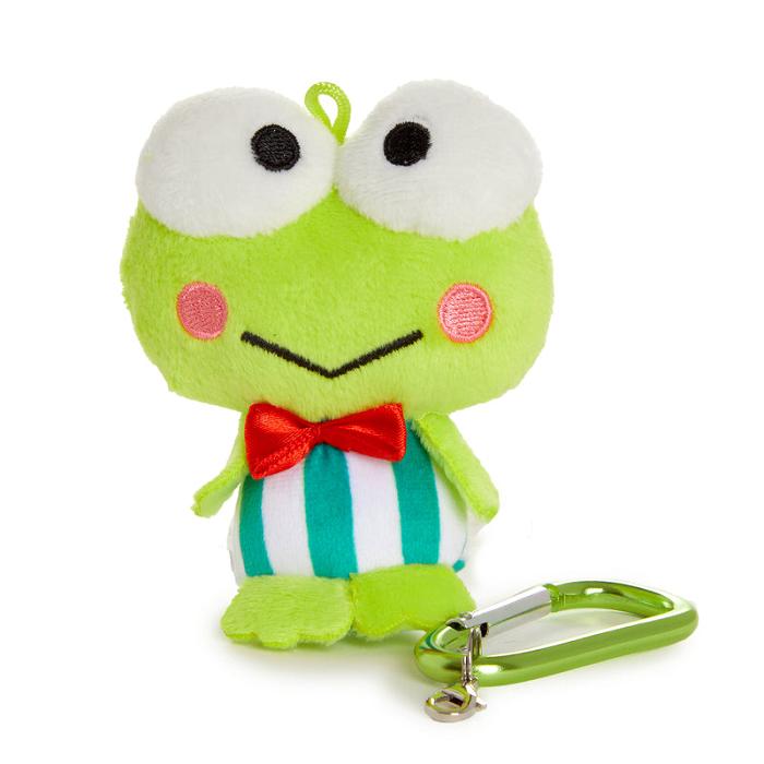 Hello Kitty Keroppi Plush Mascot Carabiner Zielone | PL_HK15278