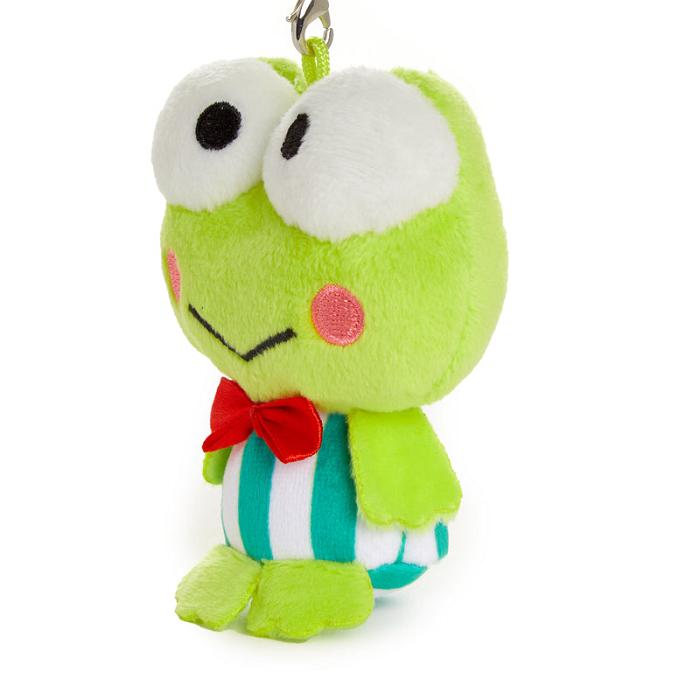 Hello Kitty Keroppi Plush Mascot Carabiner Zielone | PL_HK15278