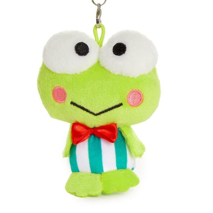 Hello Kitty Keroppi Plush Mascot Carabiner Zielone | PL_HK15278