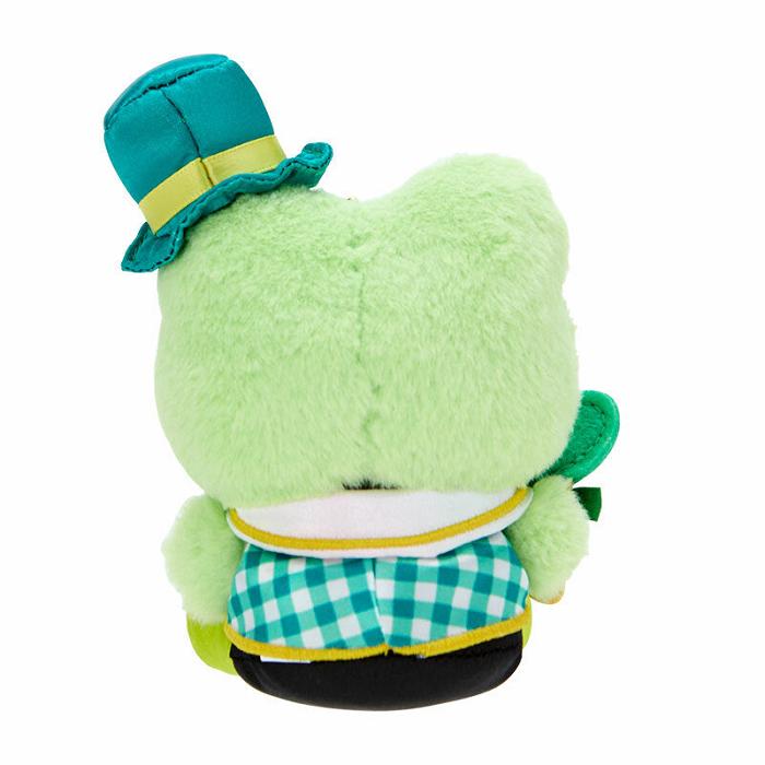 Hello Kitty Keroppi Plush Mascot Keychain (Love You More Series) Zielone | PL_HK17434