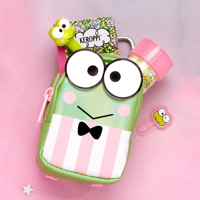 Hello Kitty Keroppi Real Littles Micro Backpack Zielone | PL_HK55296