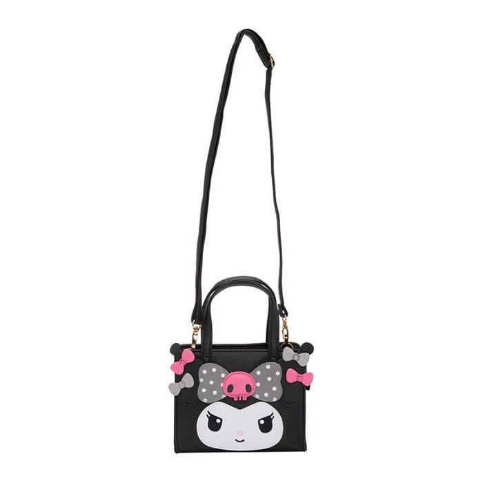 Hello Kitty Kuromi 2-Way Mini Black (Dainty Doll Series) Czarne | PL_HK42597