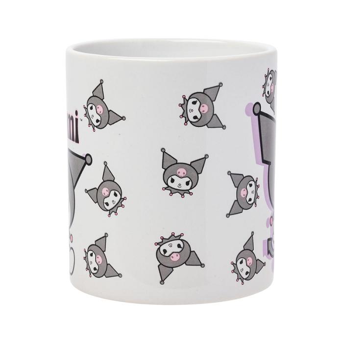 Hello Kitty Kuromi All-Over Print Ceramic Mug (Poses) Szare | PL_HK89759