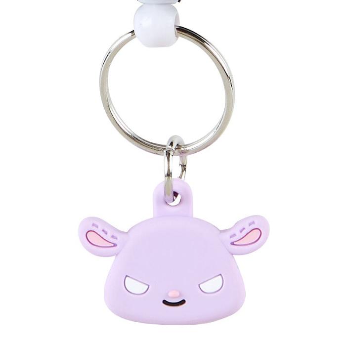 Hello Kitty Kuromi Bestie Face Badge Reel Fioletowe Czarne | PL_HK58756