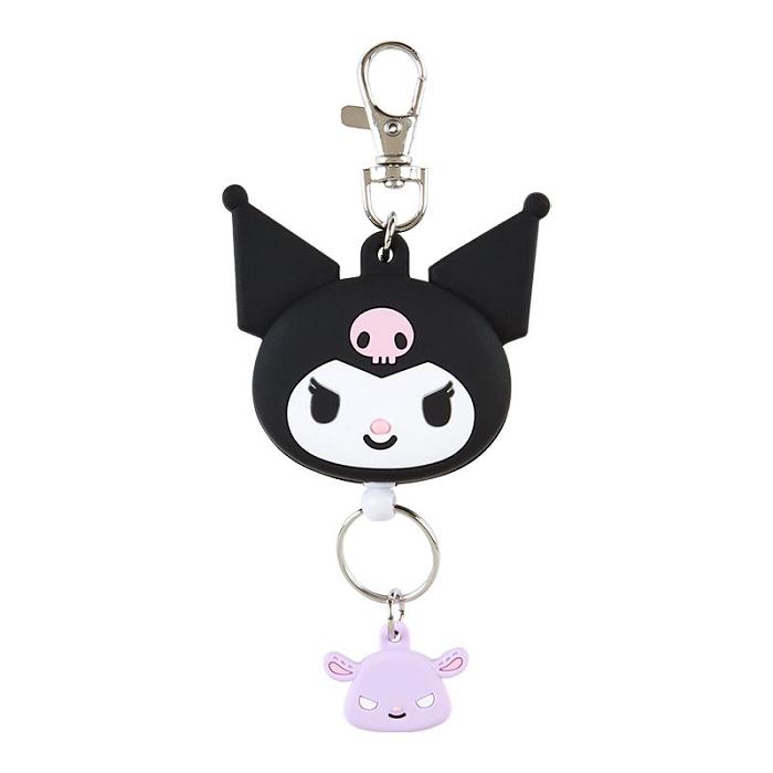 Hello Kitty Kuromi Bestie Face Badge Reel Fioletowe Czarne | PL_HK58756