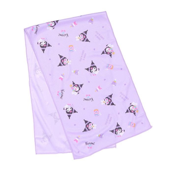 Hello Kitty Kuromi Cooling Scarf Fioletowe | PL_HK97688