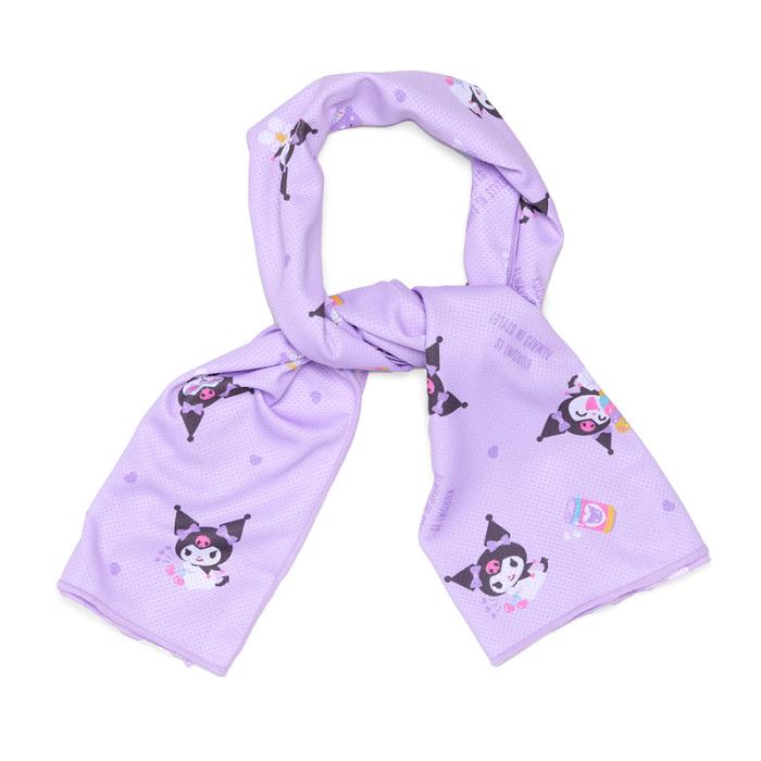 Hello Kitty Kuromi Cooling Scarf Fioletowe | PL_HK97688