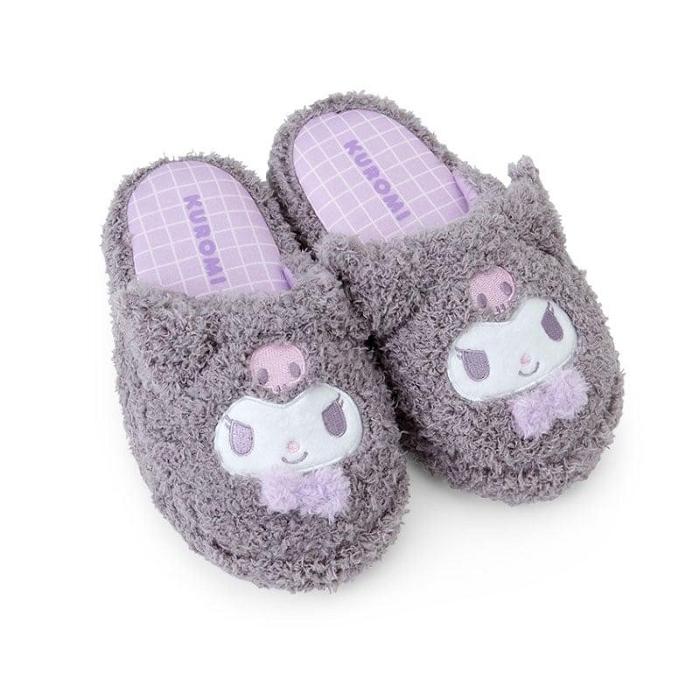 Hello Kitty Kuromi Cozy Sherpa Kids Slippers Fioletowe | PL_HK53553