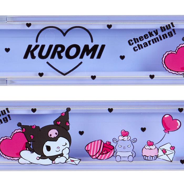 Hello Kitty Kuromi Everyday Chopsticks & Case Żółte | PL_HK90848