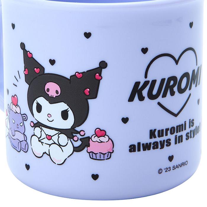 Hello Kitty Kuromi Everyday Plastic Mug Fioletowe | PL_HK40155