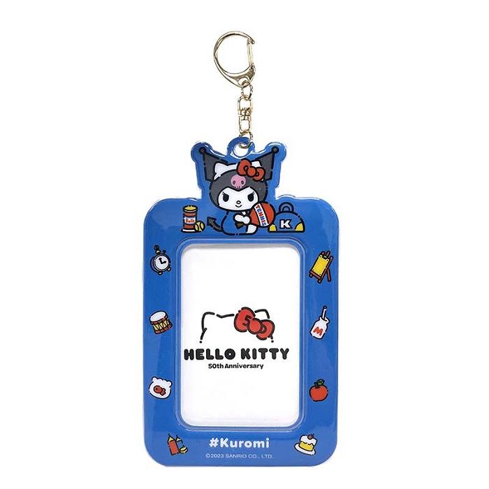 Hello Kitty Kuromi ID Badge Holder (Hello, Everyone! Series) Niebieskie | PL_HK70852