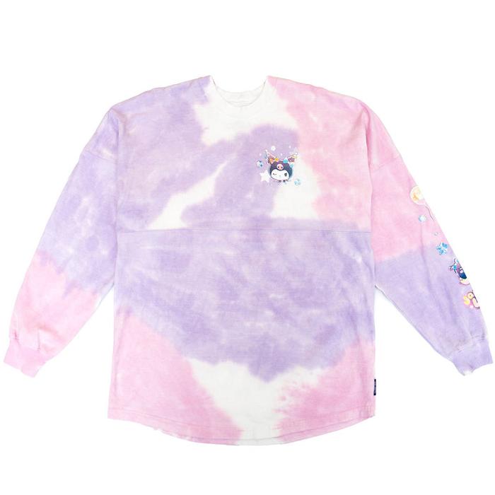 Hello Kitty Kuromi JapanLA Pastel Party Tie-dye Spirit Jersey Fioletowe | PL_HK27256