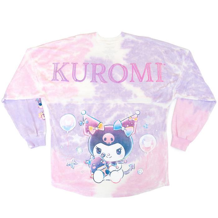 Hello Kitty Kuromi JapanLA Pastel Party Tie-dye Spirit Jersey Fioletowe | PL_HK27256