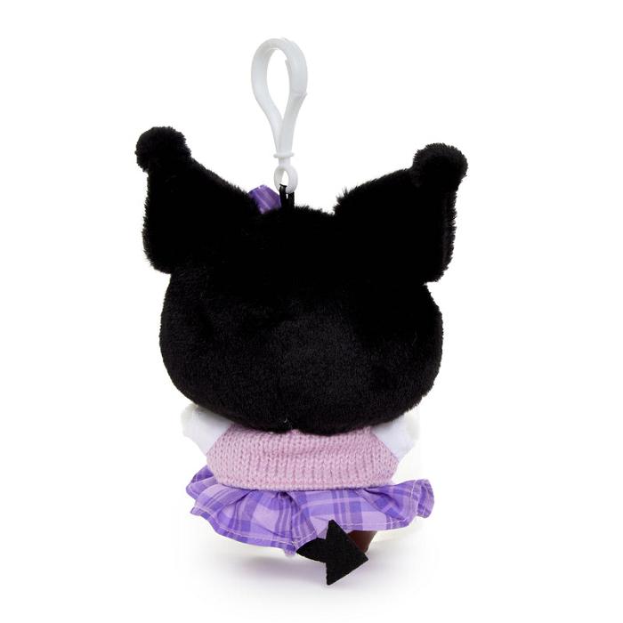 Hello Kitty Kuromi Mascot Clip (Uniform Series) Fioletowe Czarne | PL_HK17654