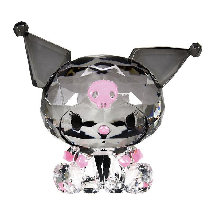 Hello Kitty Kuromi Mini Facets Figurine Szare | PL_HK35533