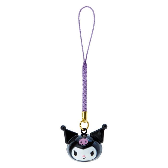 Hello Kitty Kuromi Mini Mascot Bell Charm Czarne | PL_HK46893