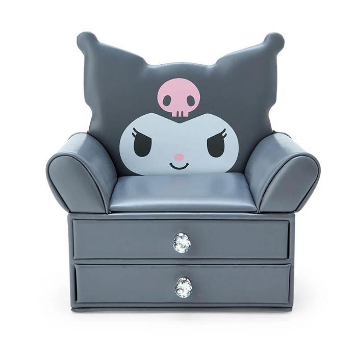 Hello Kitty Kuromi Mini Sofa Storage Chest Szare | PL_HK71697