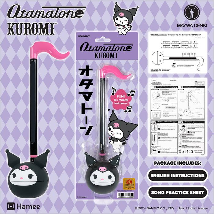 Hello Kitty Kuromi Otamatone Musical Toy Czarne | PL_HK34952