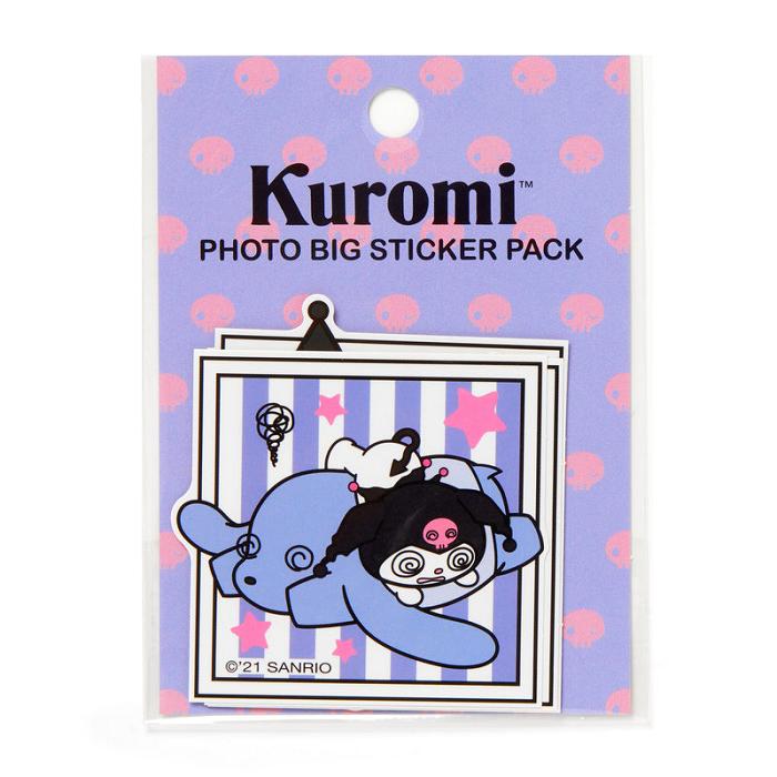 Hello Kitty Kuromi Photo Big Sticker Pack Fioletowe | PL_HK49451