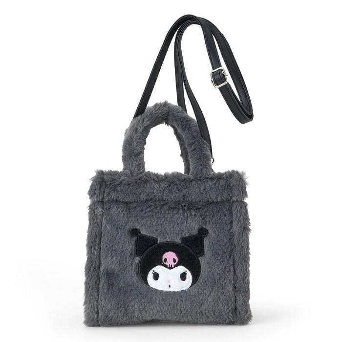 Hello Kitty Kuromi Plush 2-Way Mini Czarne | PL_HK89023