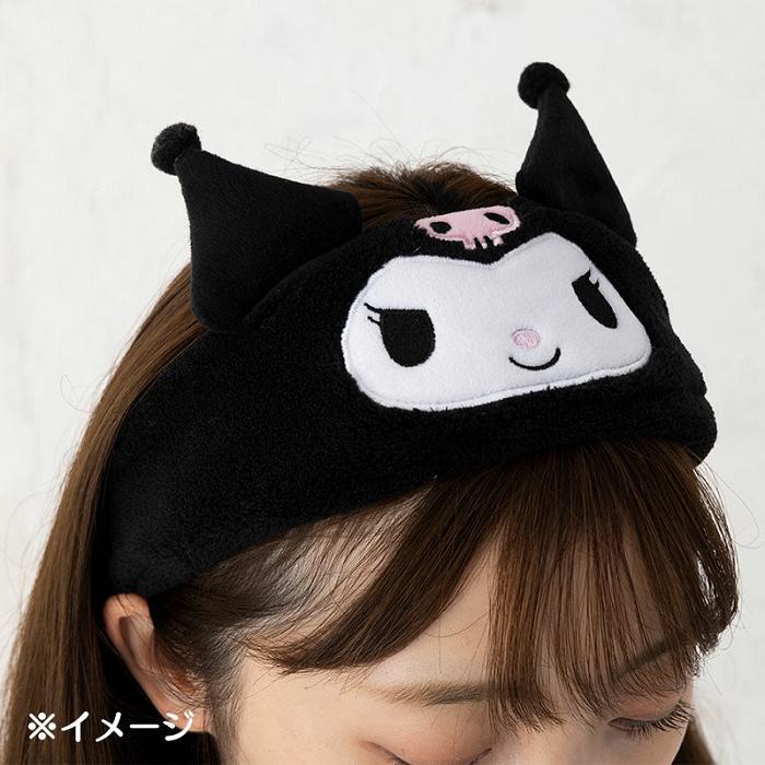 Hello Kitty Kuromi Plush Headband Czarne | PL_HK74575