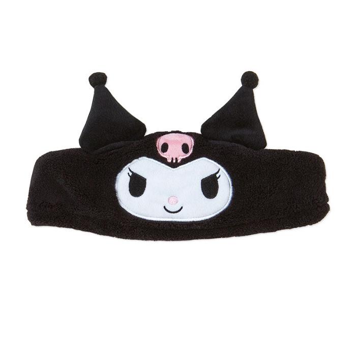 Hello Kitty Kuromi Plush Headband Czarne | PL_HK74575