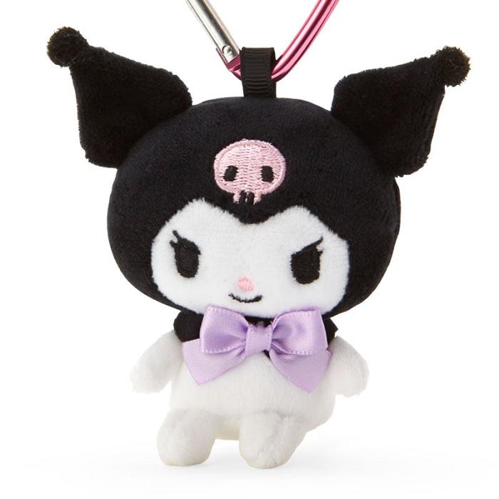 Hello Kitty Kuromi Plush Mascot All My Heart Keychain Białe Czarne | PL_HK66970