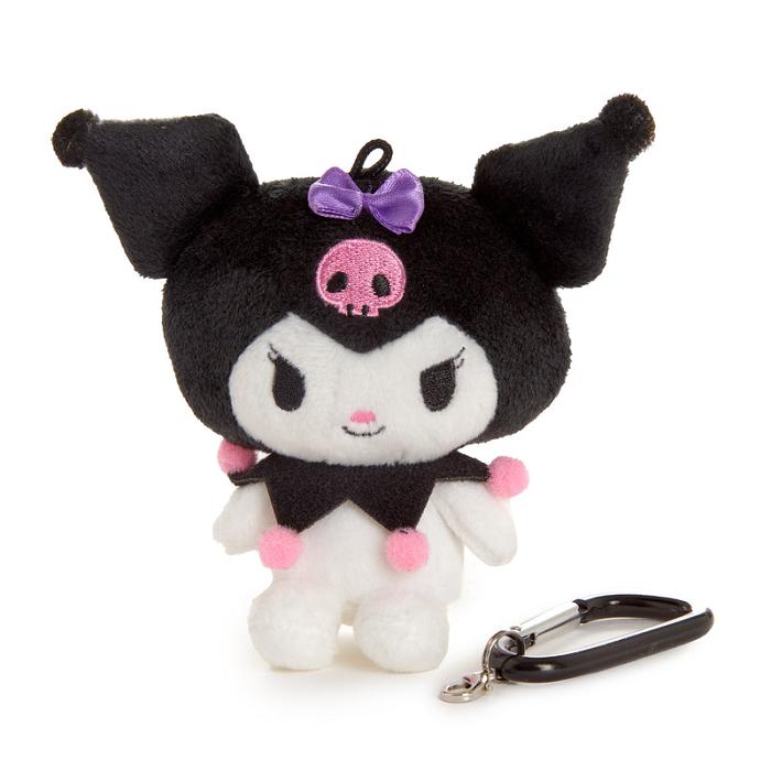 Hello Kitty Kuromi Plush Mascot Carabiner Czarne | PL_HK80899