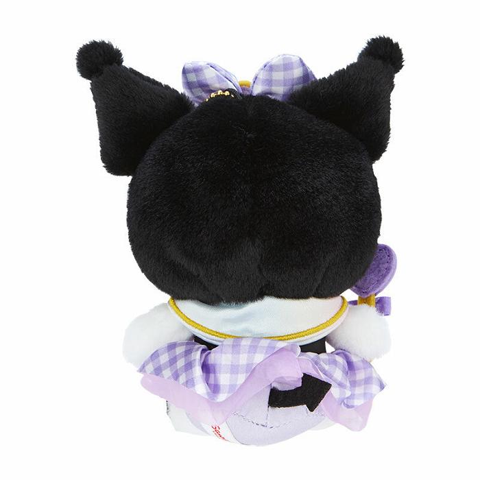 Hello Kitty Kuromi Plush Mascot Keychain (Love You More Series) Fioletowe | PL_HK12117