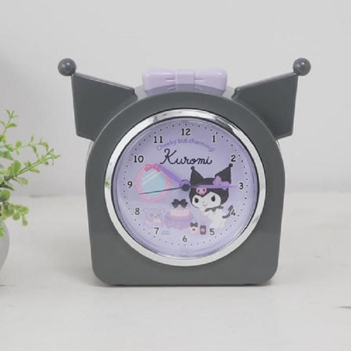 Hello Kitty Kuromi Snooze-n-Stop Talking Alarm Clock Czarne | PL_HK23673