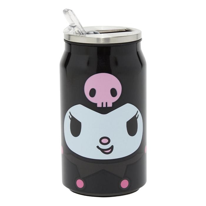 Hello Kitty Kuromi Soda Can Water Bottle Czarne | PL_HK52696