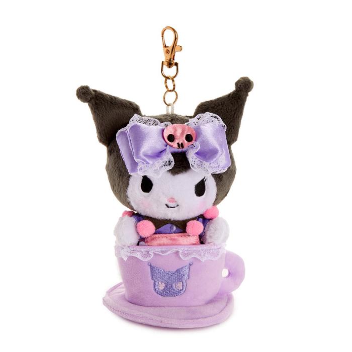 Hello Kitty Kuromi Soft Mascot Plush (Cafe Series) Fioletowe | PL_HK74528