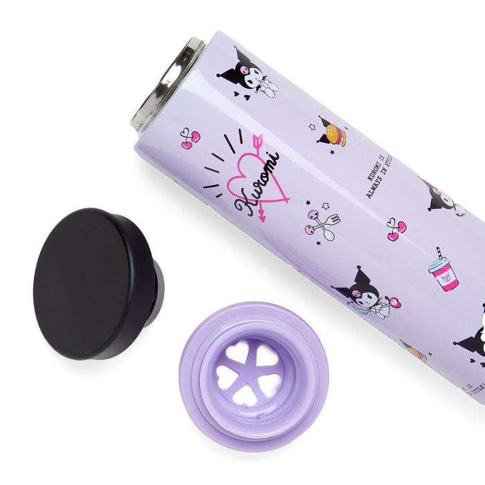 Hello Kitty Kuromi Stainless Steel Bottle Fioletowe | PL_HK43259