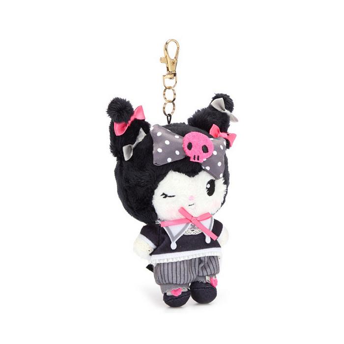 Hello Kitty Kuromi Winking Plush Mascot (Dainty Doll Series) Czarne | PL_HK12606