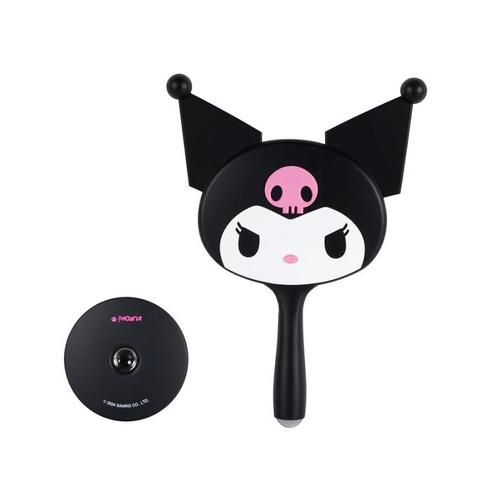 Hello Kitty Kuromi x Impressions Vanity LED Handheld Mirror Czarne | PL_HK82830